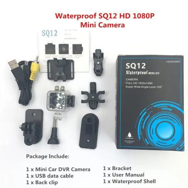 1 Mini Camera + Waterproof Shell 1 Mini Camera + Waterproof Shell