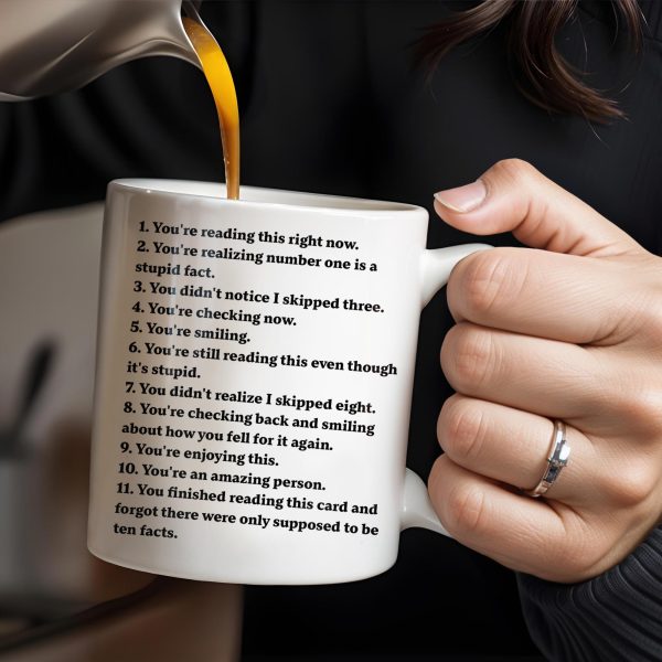 10 Facts About You, Humorous and Uplifting - Personalized Custom Coffee Mug - COL070_MG 10 Facts About You, Humorous and Uplifting - Personalized Custom Coffee Mug - COL070_MG