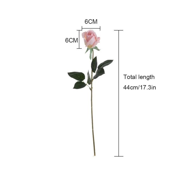 10-Piece Real Touch Moisturizing Rose Bud Artificial Flowers for Wedding and Home Decor 10-Piece Real Touch Moisturizing Rose Bud Artificial Flowers for Wedding and Home Decor