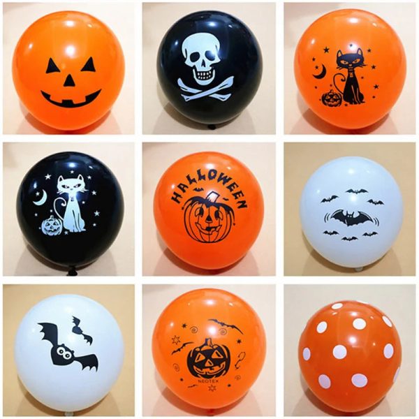 10 Pieces Halloween Decor Balloon 10 Pieces Halloween Decor Balloon