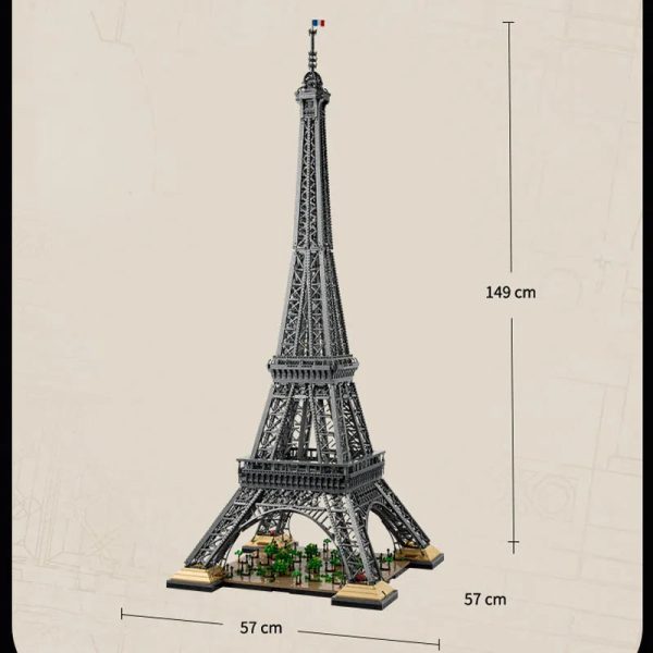 10001 Pcs Large Eiffel Tower Building Blocks 10001 Pcs Large Eiffel Tower Building Blocks