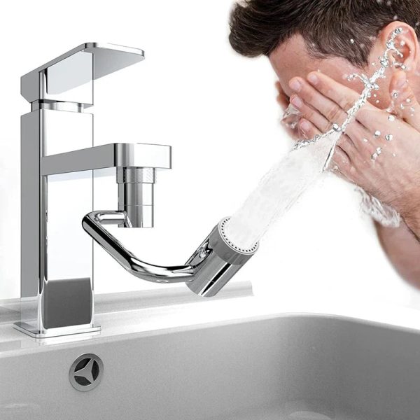 1080 Degree Rotating Faucet Extender - Dual Mode 1080 Degree Rotating Faucet Extender - Dual Mode