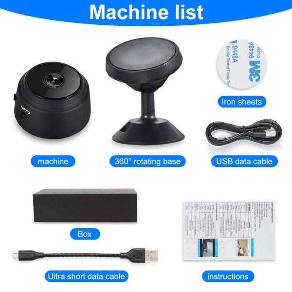1080P Hd Wireless Night Vision Wifi Camera