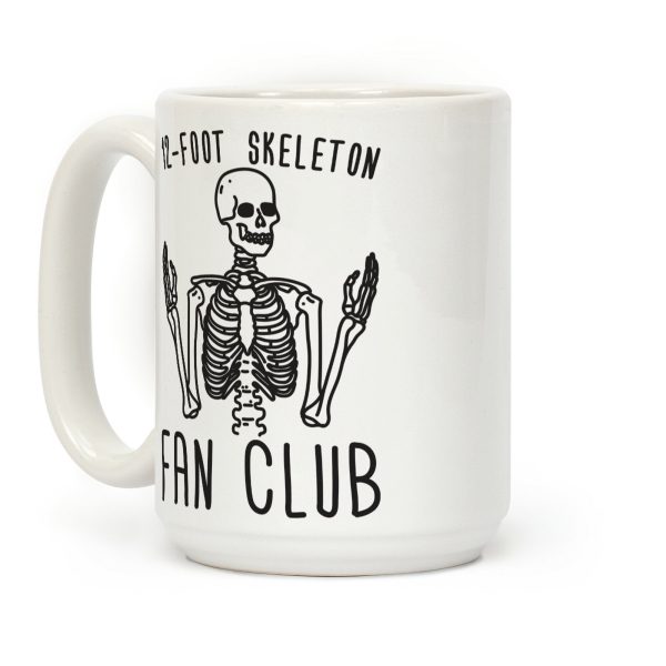 12-Foot Skeleton Fan Club Coffee Mug 12-Foot Skeleton Fan Club Coffee Mug