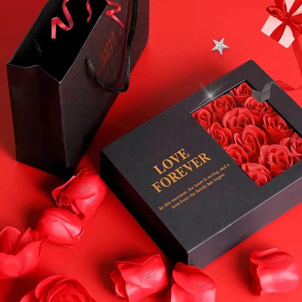 12 Rose Jewelry Gift Box Set for Romantic Occasions