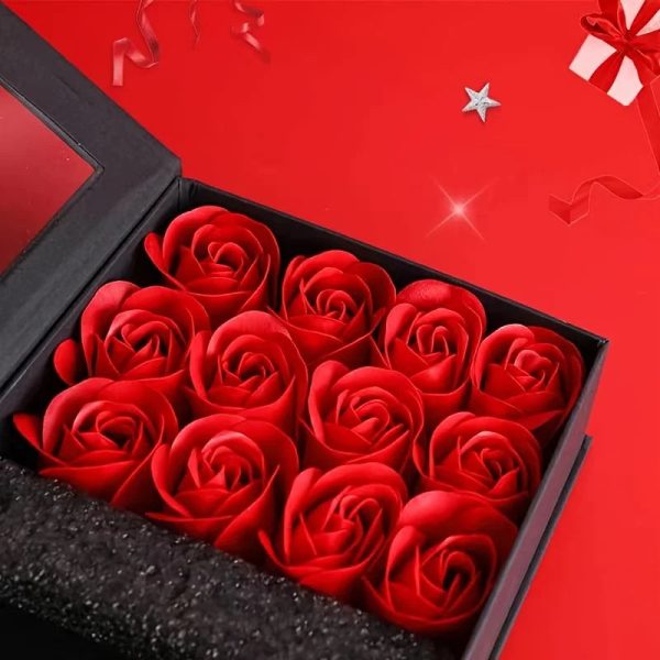 12 Rose Jewelry Gift Box Set for Romantic Occasions