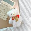 12cm Plush Teddy Bear Keychain Soft Stuffed Animal Pendant for Gifts 12cm Plush Teddy Bear Keychain Soft Stuffed Animal Pendant for Gifts