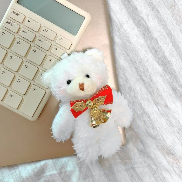 12cm Plush Teddy Bear Keychain Soft Stuffed Animal Pendant for Gifts 12cm Plush Teddy Bear Keychain Soft Stuffed Animal Pendant for Gifts