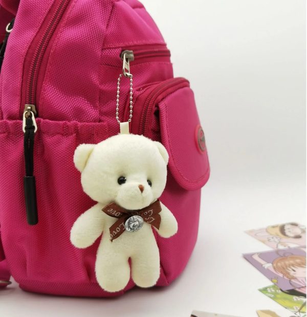12cm Plush Teddy Bear Keychain Soft Stuffed Animal Pendant for Gifts 12cm Plush Teddy Bear Keychain Soft Stuffed Animal Pendant for Gifts