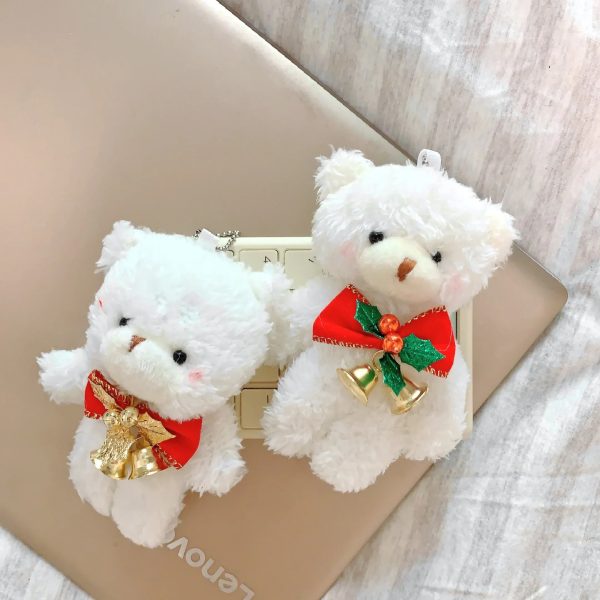 12cm Plush Teddy Bear Keychain Soft Stuffed Animal Pendant for Gifts 12cm Plush Teddy Bear Keychain Soft Stuffed Animal Pendant for Gifts