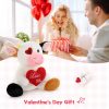 12in Cow Plush with Heart Soft Stuffed Toy Gift for Valentine 12in Cow Plush with Heart Soft Stuffed Toy Gift for Valentine
