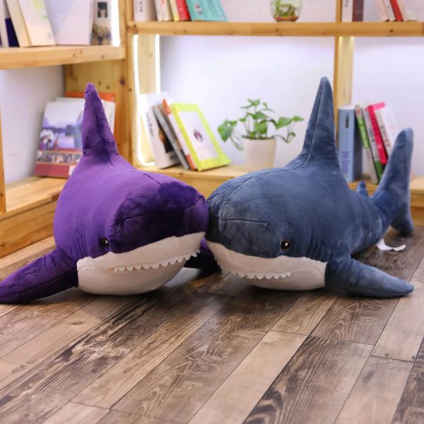 140cm Giant Shark Plush Toy – Soft Stuffed Animal Pillow for Kids 140cm Giant Shark Plush Toy – Soft Stuffed Animal Pillow for Kids