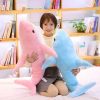 140cm Giant Shark Plush Toy – Soft Stuffed Animal Pillow for Kids 140cm Giant Shark Plush Toy – Soft Stuffed Animal Pillow for Kids