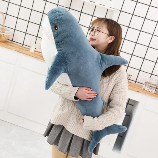 140cm Giant Shark Plush Toy – Soft Stuffed Animal Pillow for Kids 140cm Giant Shark Plush Toy – Soft Stuffed Animal Pillow for Kids