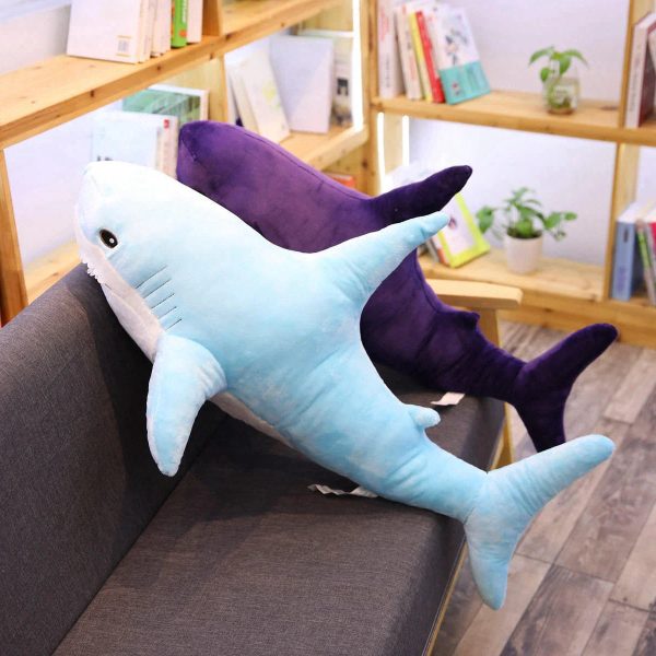 140cm Giant Shark Plush Toy – Soft Stuffed Animal Pillow for Kids 140cm Giant Shark Plush Toy – Soft Stuffed Animal Pillow for Kids