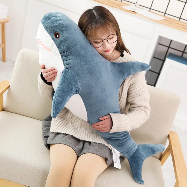 140cm Giant Shark Plush Toy – Soft Stuffed Animal Pillow for Kids 140cm Giant Shark Plush Toy – Soft Stuffed Animal Pillow for Kids