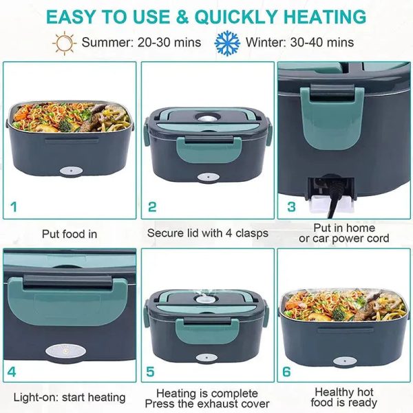 1.5 L 60W Electric Lunch Box Food Warmer 1.5 L 60W Electric Lunch Box Food Warmer