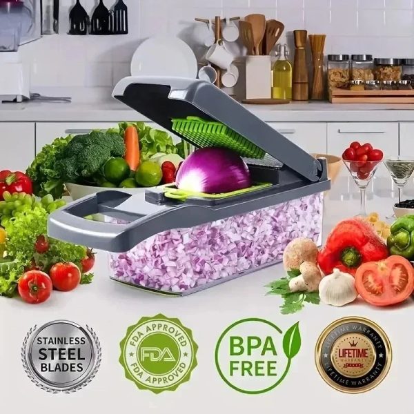16-In-1 Multifunctional Vegetable Chopper 16-In-1 Multifunctional Vegetable Chopper