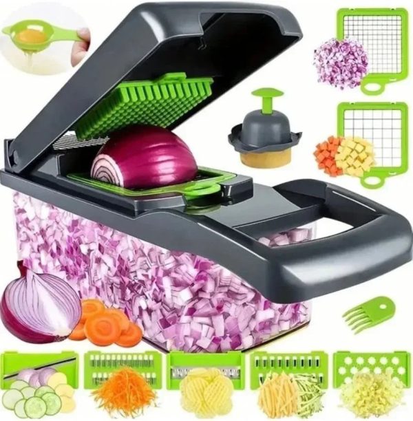 16-In-1 Multifunctional Vegetable Chopper 16-In-1 Multifunctional Vegetable Chopper