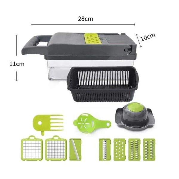 16-In-1 Multifunctional Vegetable Chopper 16-In-1 Multifunctional Vegetable Chopper