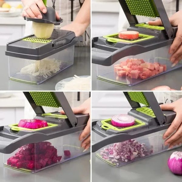 16-In-1 Multifunctional Vegetable Chopper 16-In-1 Multifunctional Vegetable Chopper