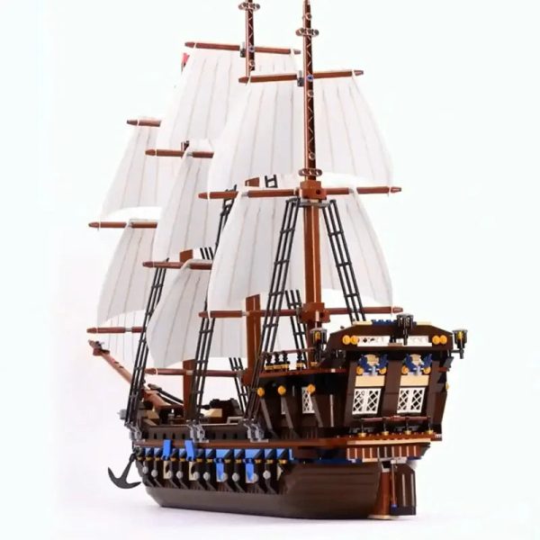1664pcs Pirates Ship Imperial Caribbean Building Blocks Set 1664pcs Pirates Ship Imperial Caribbean Building Blocks Set