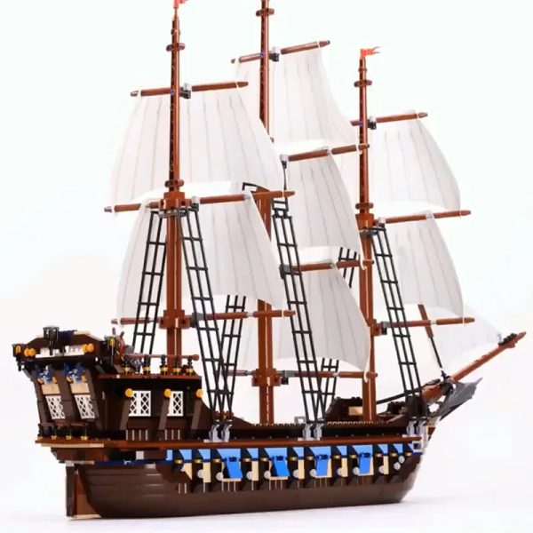 1664pcs Pirates Ship Imperial Caribbean Building Blocks Set 1664pcs Pirates Ship Imperial Caribbean Building Blocks Set
