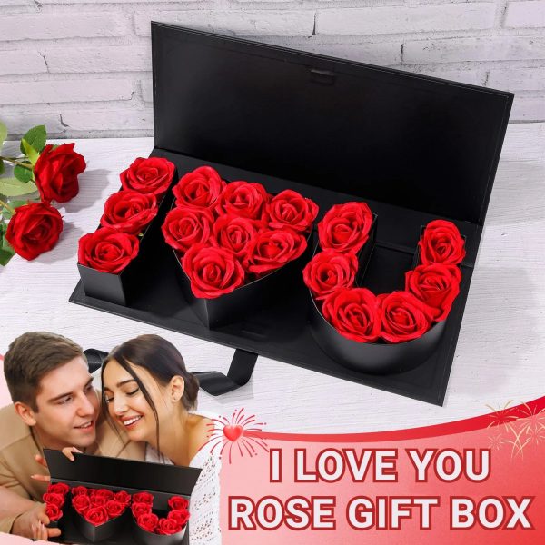 16Pcs Forever Roses in Heart Box – Valentine’s Gift for Her 16Pcs Forever Roses in Heart Box – Valentine’s Gift for Her
