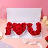 16Pcs Forever Roses in Heart Box – Valentine’s Gift for Her 16Pcs Forever Roses in Heart Box – Valentine’s Gift for Her