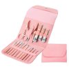 16Pcs Nail Clipper & Grooming Kit With Carry Bag 16Pcs Nail Clipper & Grooming Kit With Carry Bag