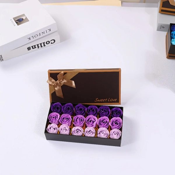18-Piece Rose Soap Flower Gift Set with Butterfly Theme for Romantic and Special Occasions 18-Piece Rose Soap Flower Gift Set with Butterfly Theme for Romantic and Special Occasions