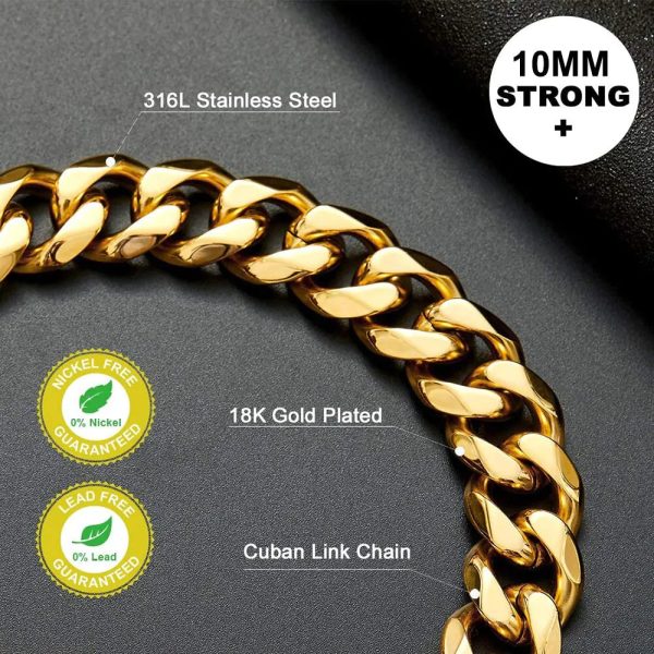 18K Gold Link Dog Collar 18K Gold Link Dog Collar
