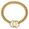 18K Gold Link Dog Collar 18K Gold Link Dog Collar