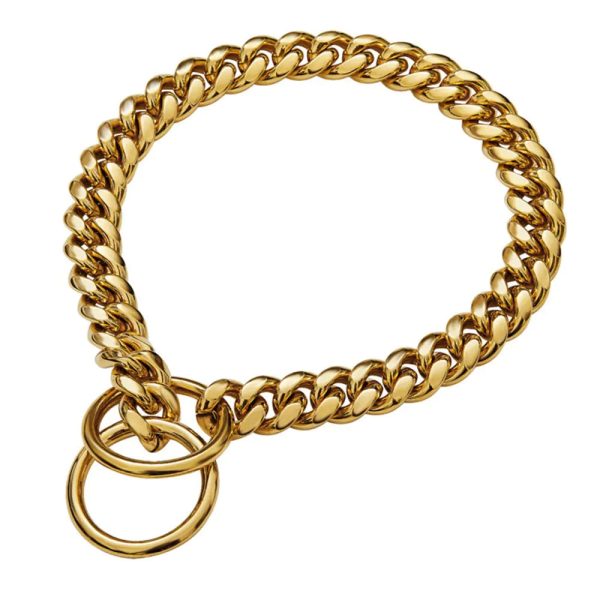 18K Gold Link Dog Collar 18K Gold Link Dog Collar