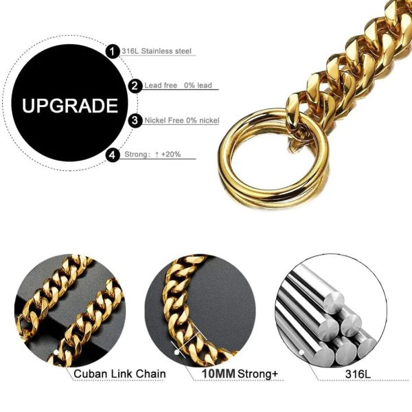 18K Gold Link Dog Collar 18K Gold Link Dog Collar