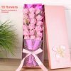 18PCS Soap Flower Bouquet Gift Box for Valentine’s Day