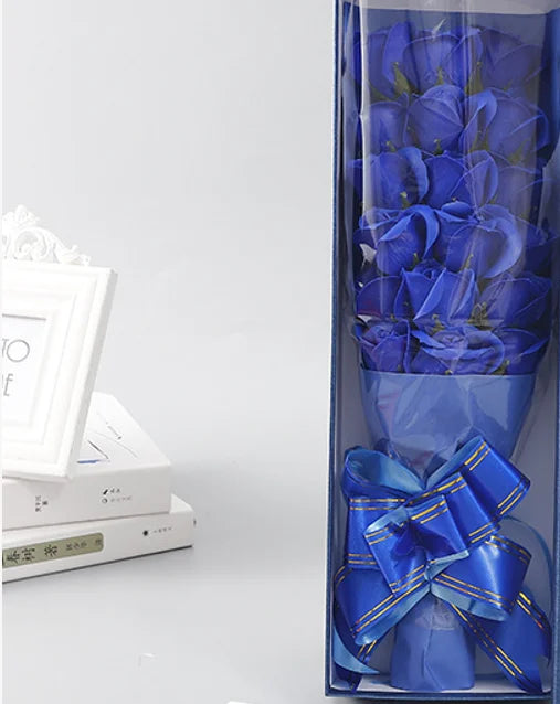 18PCS Soap Flower Bouquet Gift Box for Valentine’s Day