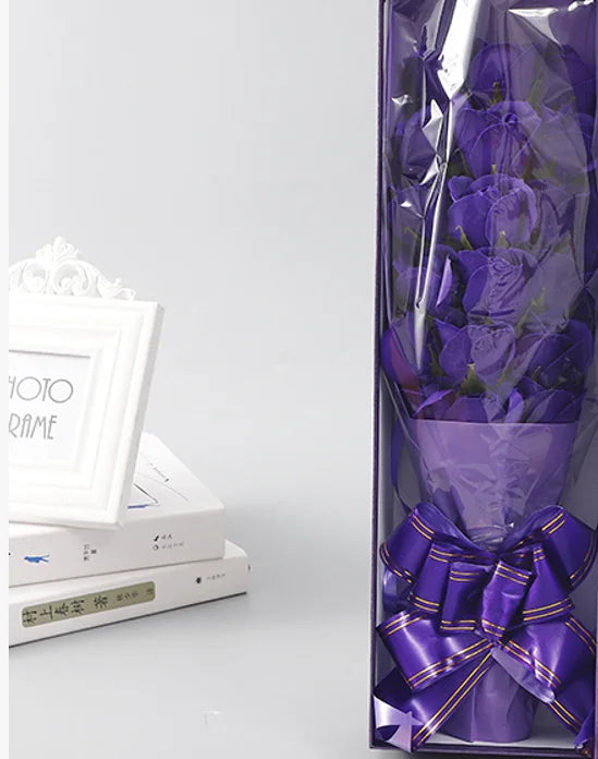 18PCS Soap Flower Bouquet Gift Box for Valentine’s Day