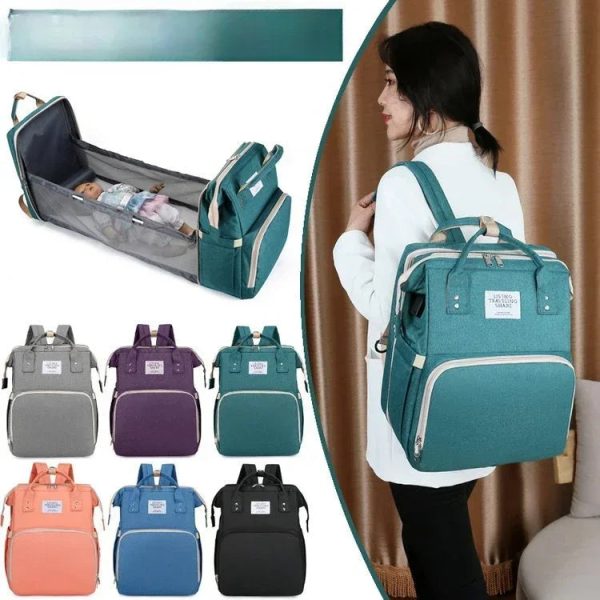 2-in-1 Backpack with Integrated Baby Bed 2-in-1 Backpack with Integrated Baby Bed