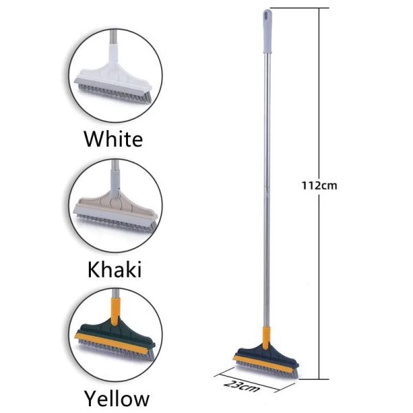 2 In 1 Cleaning Brush With Wiper 2 In 1 Cleaning Brush With Wiper