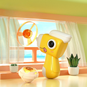 2 in 1 Dino Spinning Top and Frisbee Launcher Toy