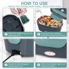2-In-1 Electric Heating Lunch Box 2-In-1 Electric Heating Lunch Box
