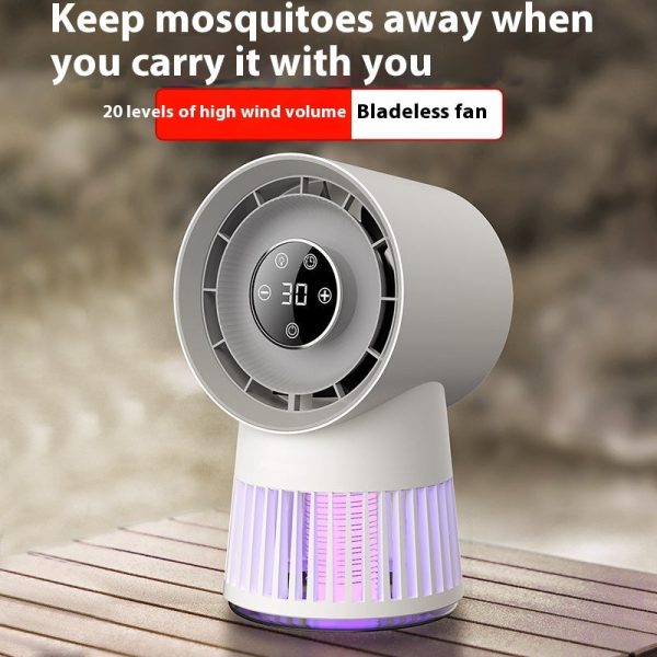 2-In-1 Electric Mosquito Killer Fan And Night Lamp Usb Rechargeable 2-In-1 Electric Mosquito Killer Fan And Night Lamp Usb Rechargeable