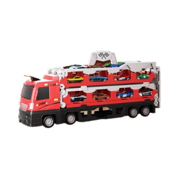 2-in-1 Foldable Truck Race Track 2-in-1 Foldable Truck Race Track