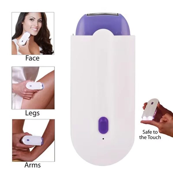 2-In-1 Painless Blue Light Hair Removal Electric Epilator 2-In-1 Painless Blue Light Hair Removal Electric Epilator