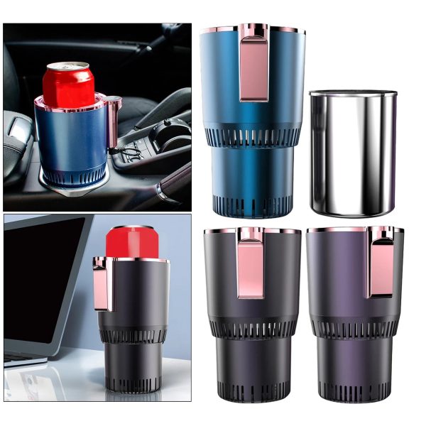 2 In 1 Smart Car Heating Cooling Cup Holder 2 In 1 Smart Car Heating Cooling Cup Holder