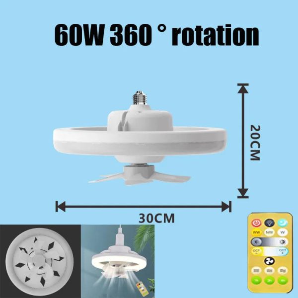 2 In 1 Swivel Fan Led Lamp 2 In 1 Swivel Fan Led Lamp