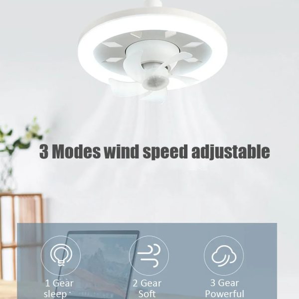 2 In 1 Swivel Fan Led Lamp 2 In 1 Swivel Fan Led Lamp