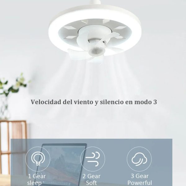 2 In 1 Swivel Fan Led Lamp 2 In 1 Swivel Fan Led Lamp