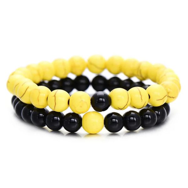 2 Pieces Set Couples Distance Bracelet 2 Pieces Set Couples Distance Bracelet